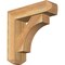 Ekena Millwork Westlake Craftsman Rough Sawn Bracket w/ Offset Brace, Western Red Cedar, 6"W x 20"D x 20"H BKT0604X20X20WTL04RWR - alternate 1